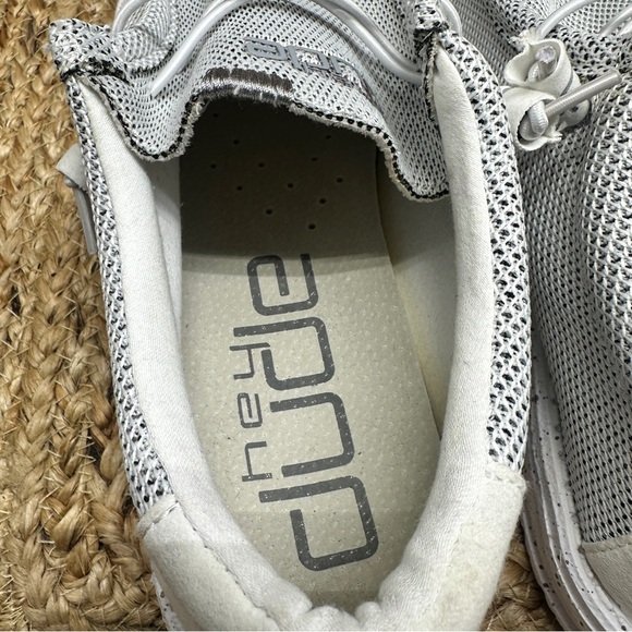 HEY DUDE Wally Sox Stone White Men’s 10 - Picture 11 of 16